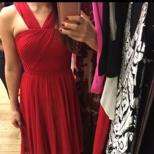 Red BCBG Maxazria dress size 0